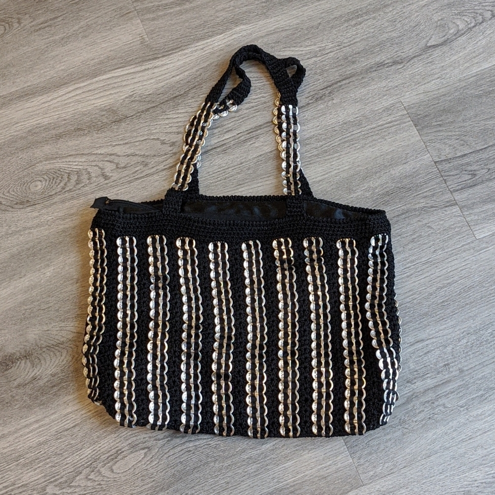 Recycled Aluminium Silver Purse.